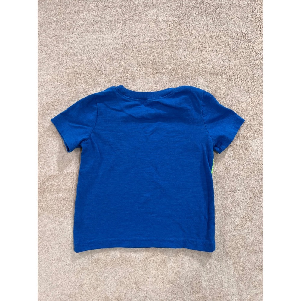 Disney Jumping Beans Toy Story Shirt Kids 12M Blue Excellent Buzz Woody Graphic - Picture 4 of 4